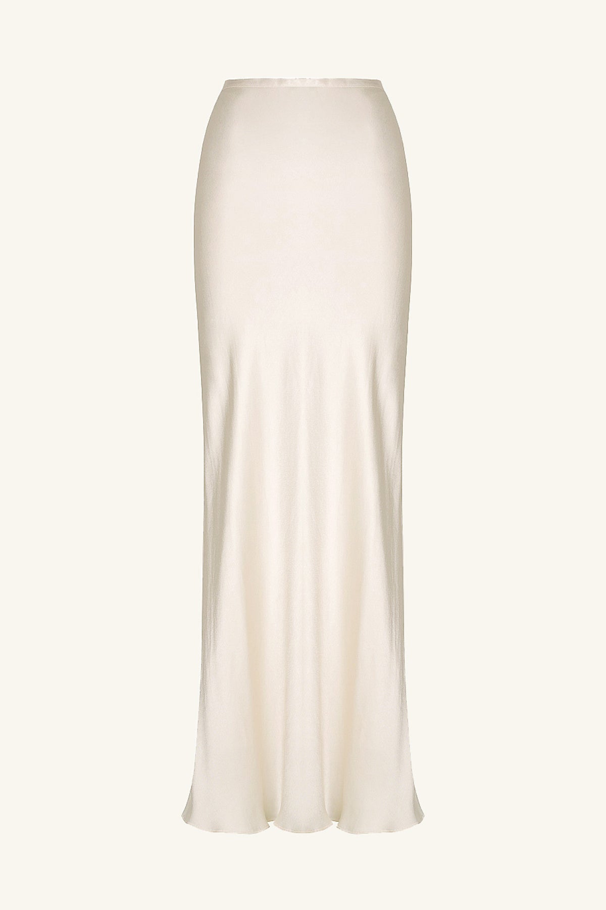 LA LUNE BIAS MAXI SKIRT - CREAM