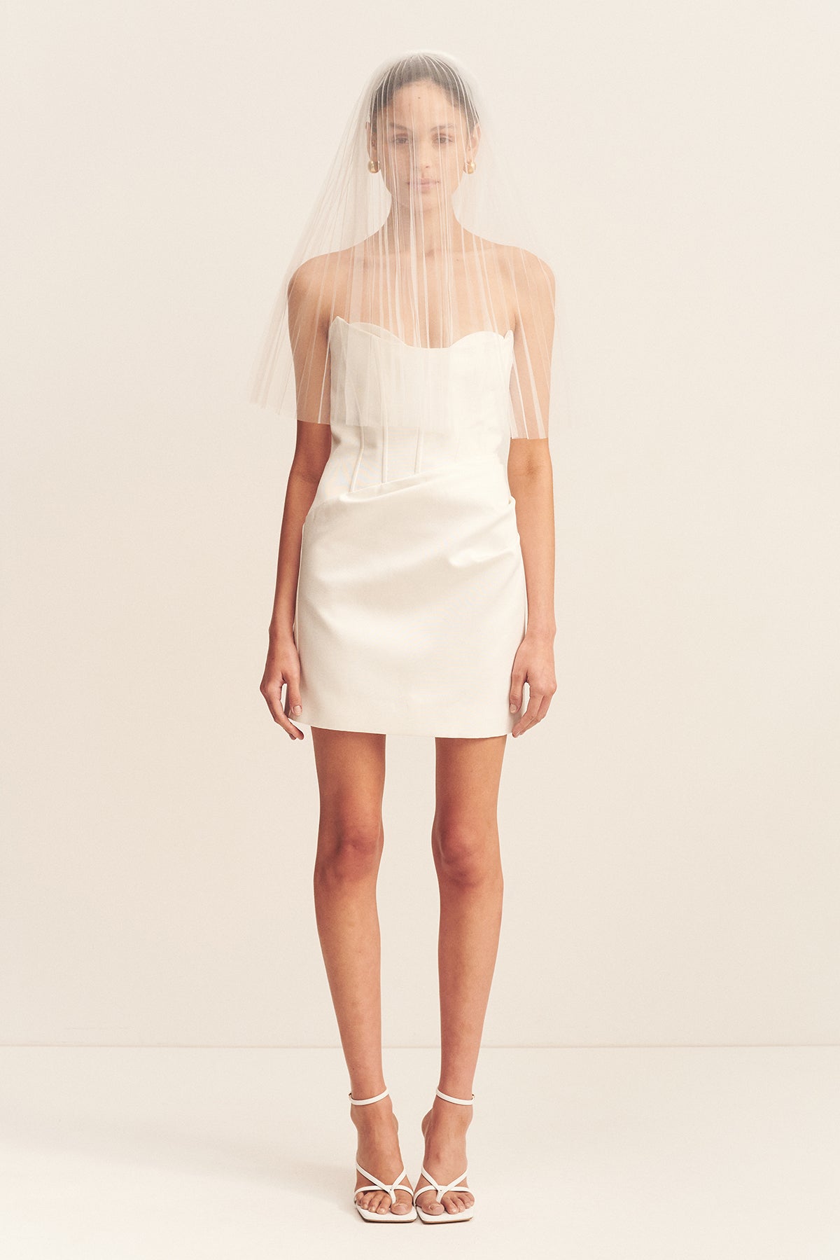 CIRRUS PLEATED VEIL