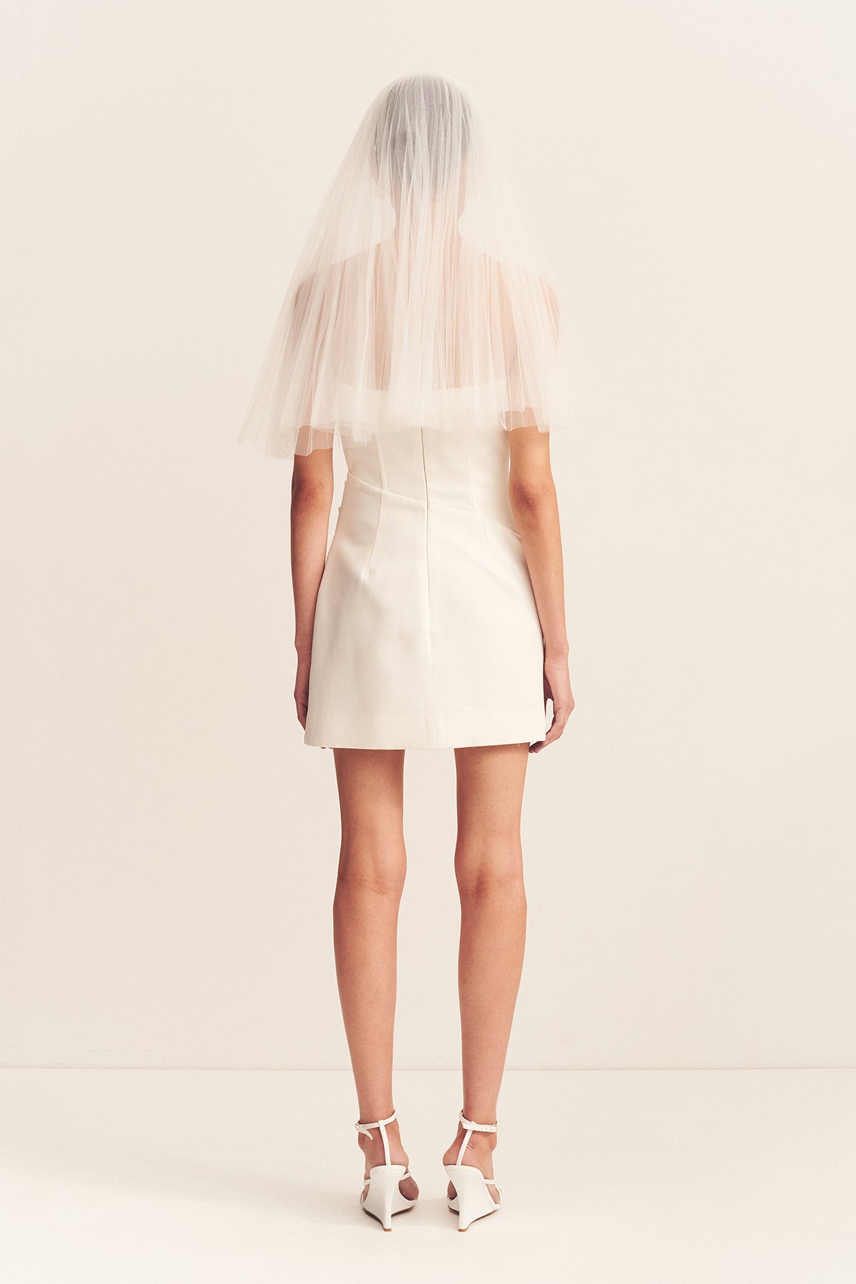 CIRRUS PLEATED VEIL