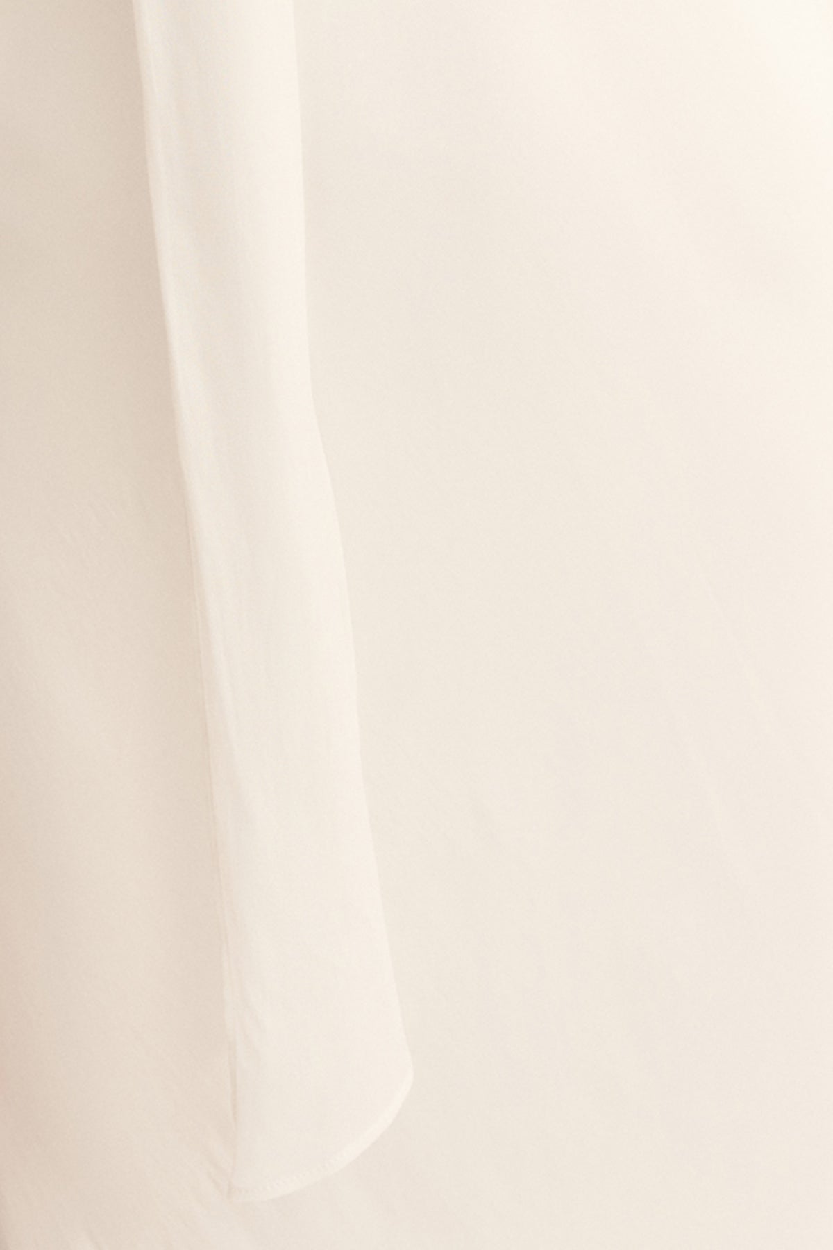 LIRA LONG SLEEVE RUFFLE MINI DRESS - IVORY