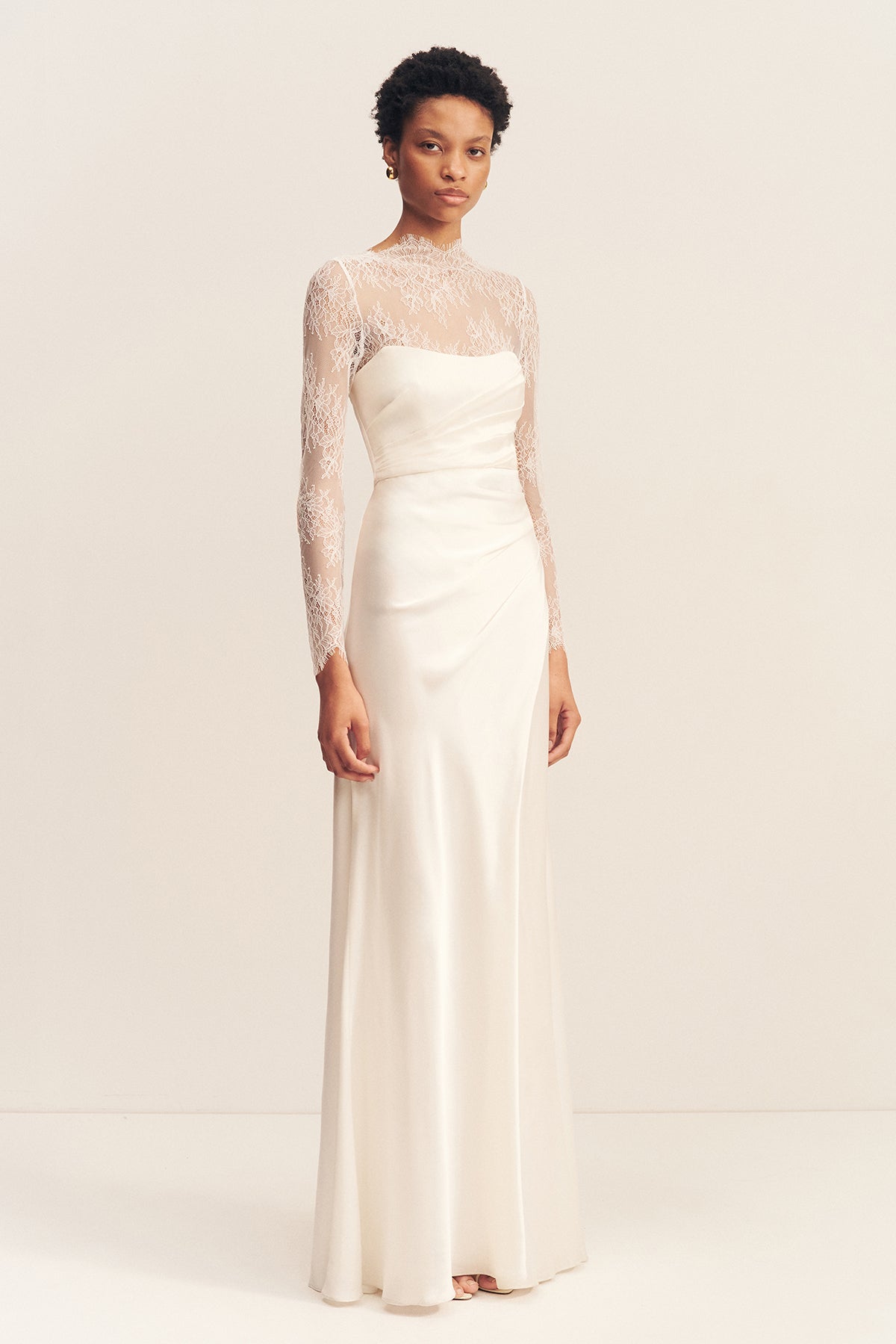 LAMBENT LACE LONG SLEEVE BODYSUIT
